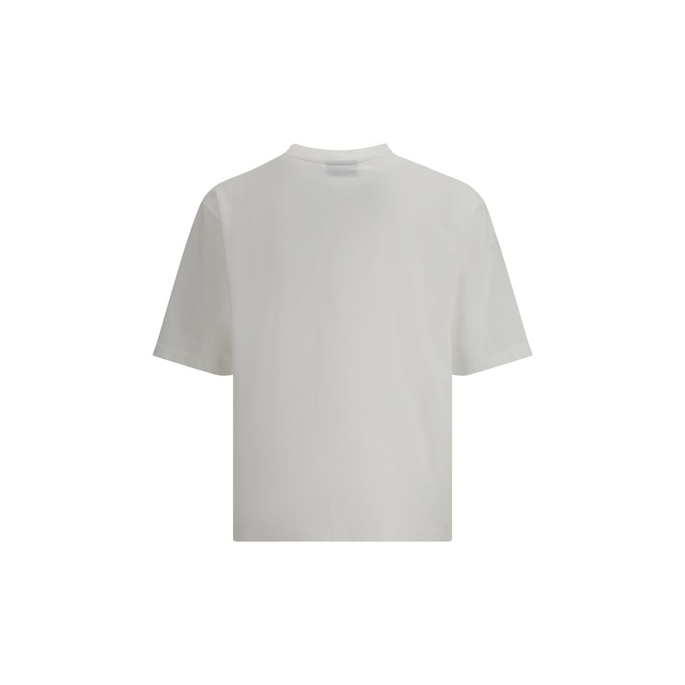 White Cotton T-Shirt Dsquared²
