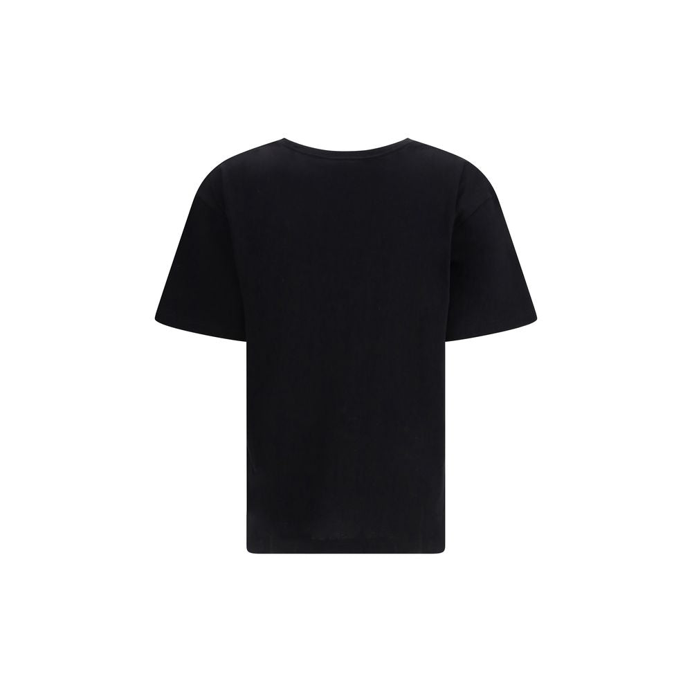 Black Cotton T-Shirt Valentino