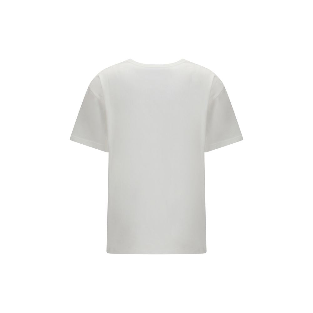 White Cotton T-Shirt Valentino
