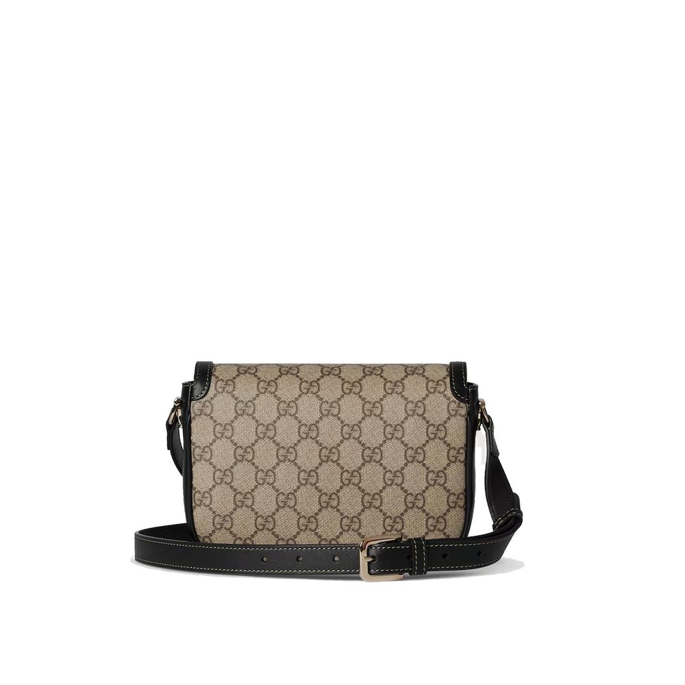 Beige Fabric Shoulder Bag Gucci