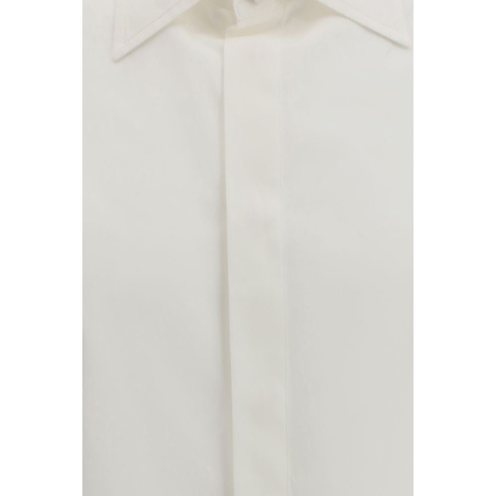 White Cotton Dress Shirt-thumbmail-3