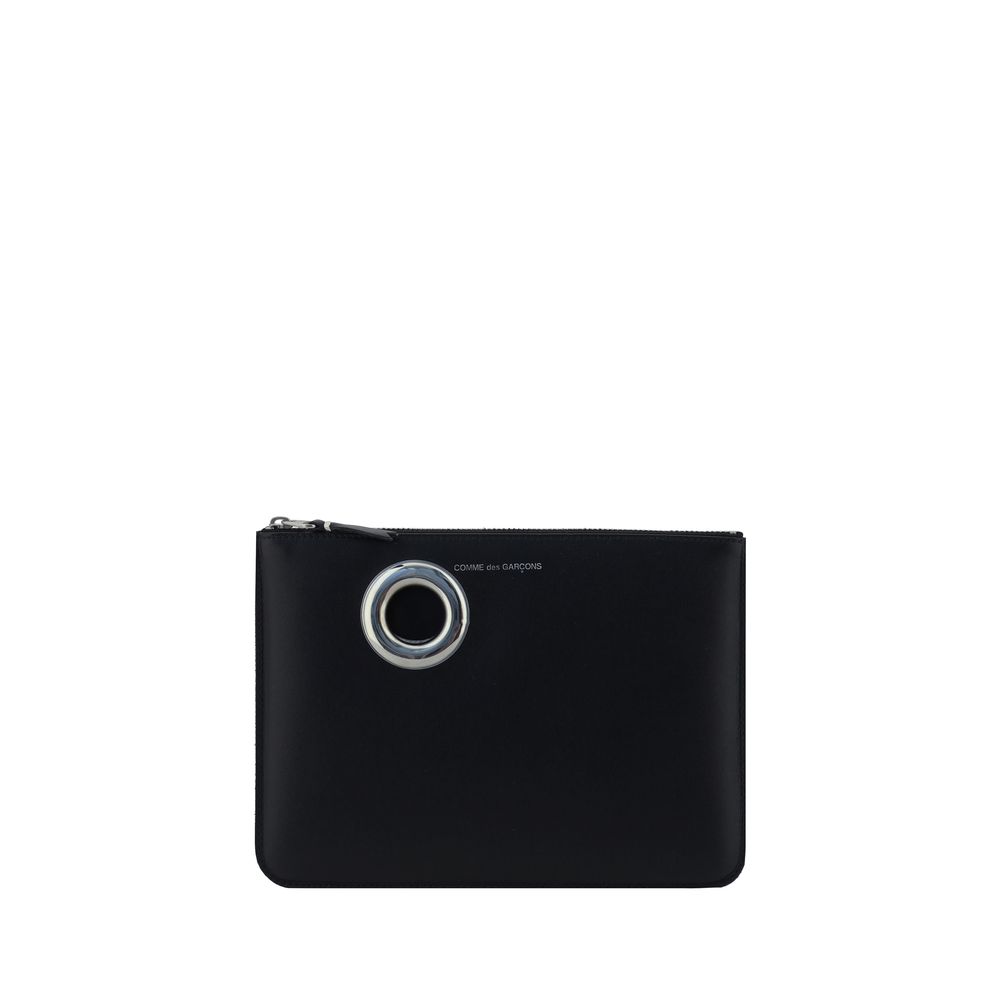 Black Calf Leather Bos Taurus Wallet Comme Des Garçons
