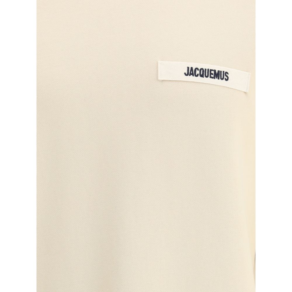 Beige Cotton Sweatshirt-thumbmail-3