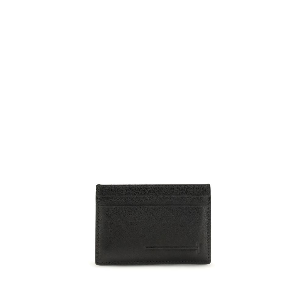 Black Calf Leather Bos Taurus Wallet Tom Ford