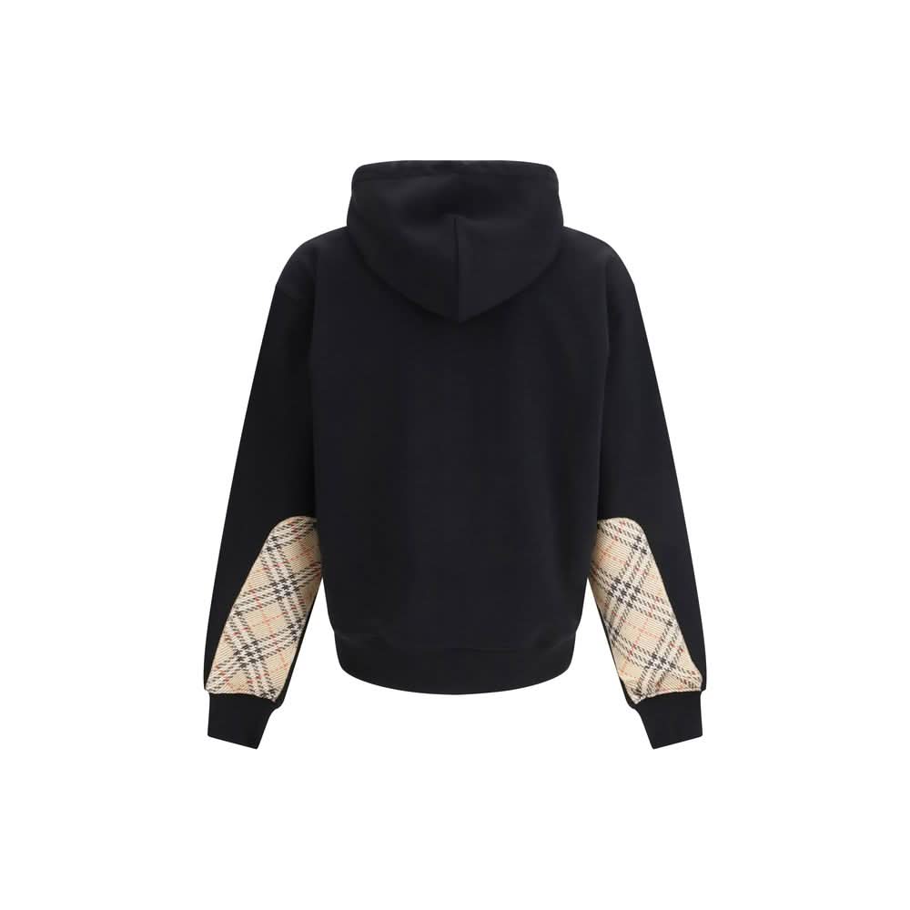 Black Cotton Sweatshirt Burberry