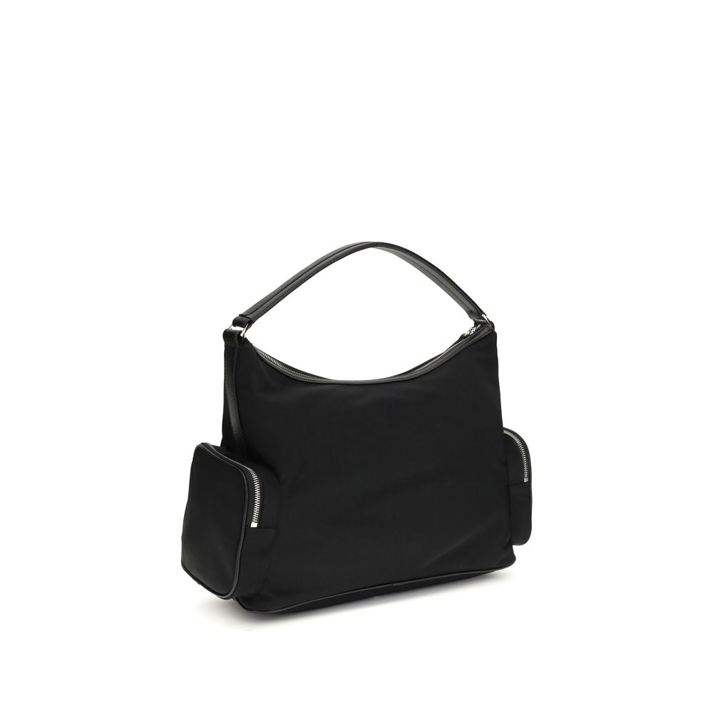Black Nylon Shoulder Bag-thumbmail-3