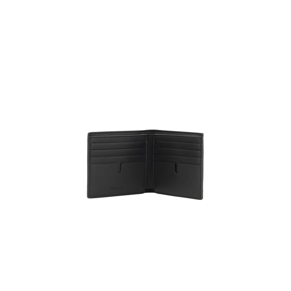 Black Calf Leather Bos Taurus Wallet-thumbmail-3