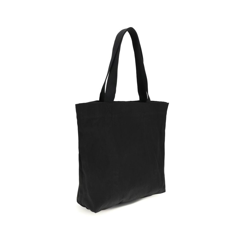 Black Cotton Shoulder Bag-thumbmail-3