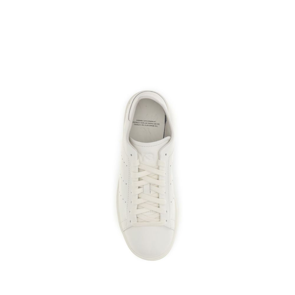 White Calf Leather Bos Taurus Low Top Sneakers-thumbmail-4