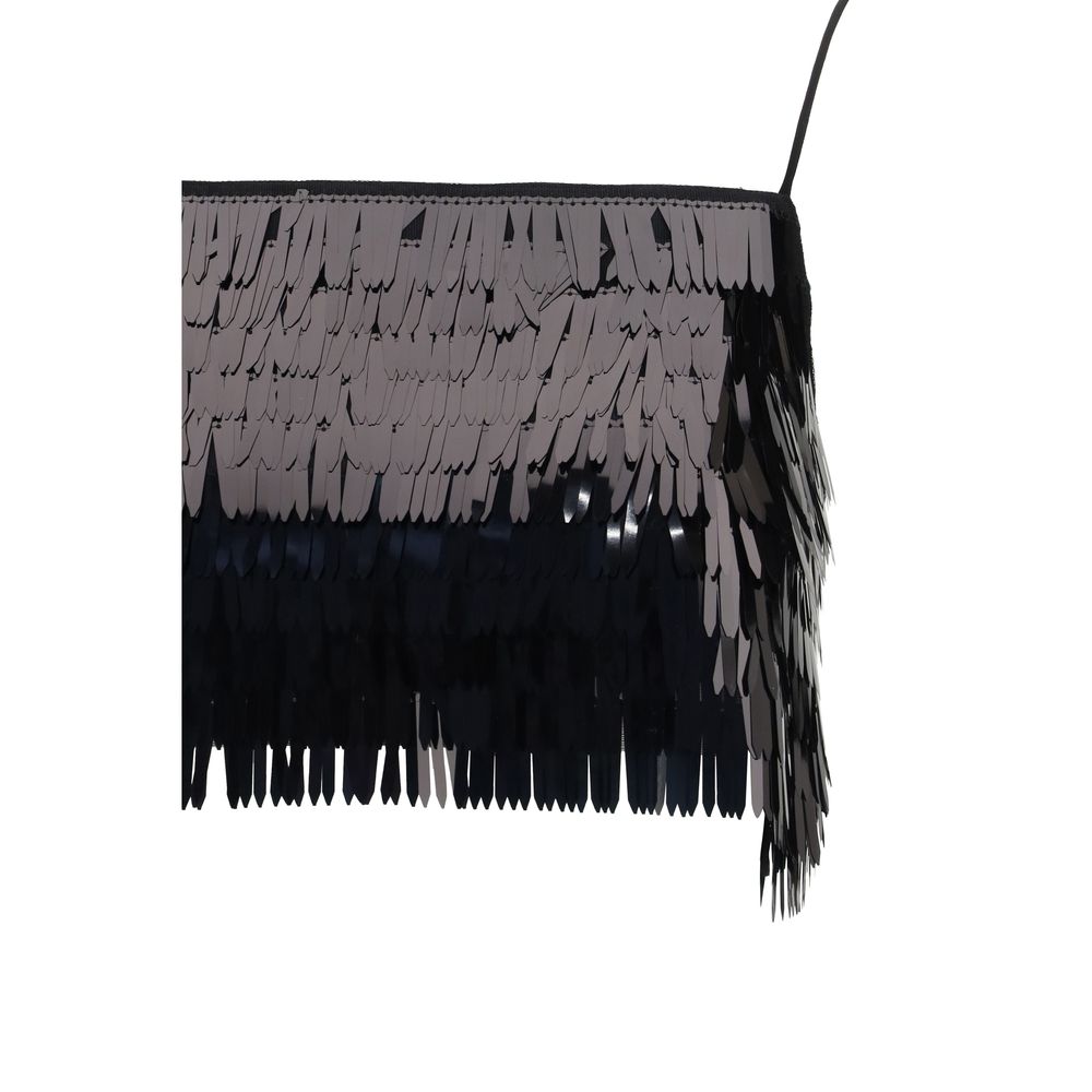 Black Polyester Blouse-thumbmail-3