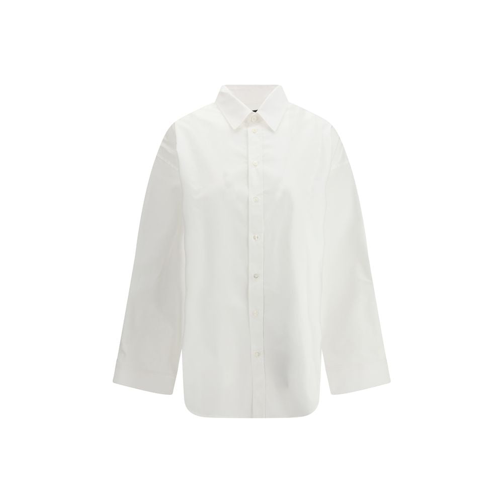 White Cotton Dress Shirt Balenciaga