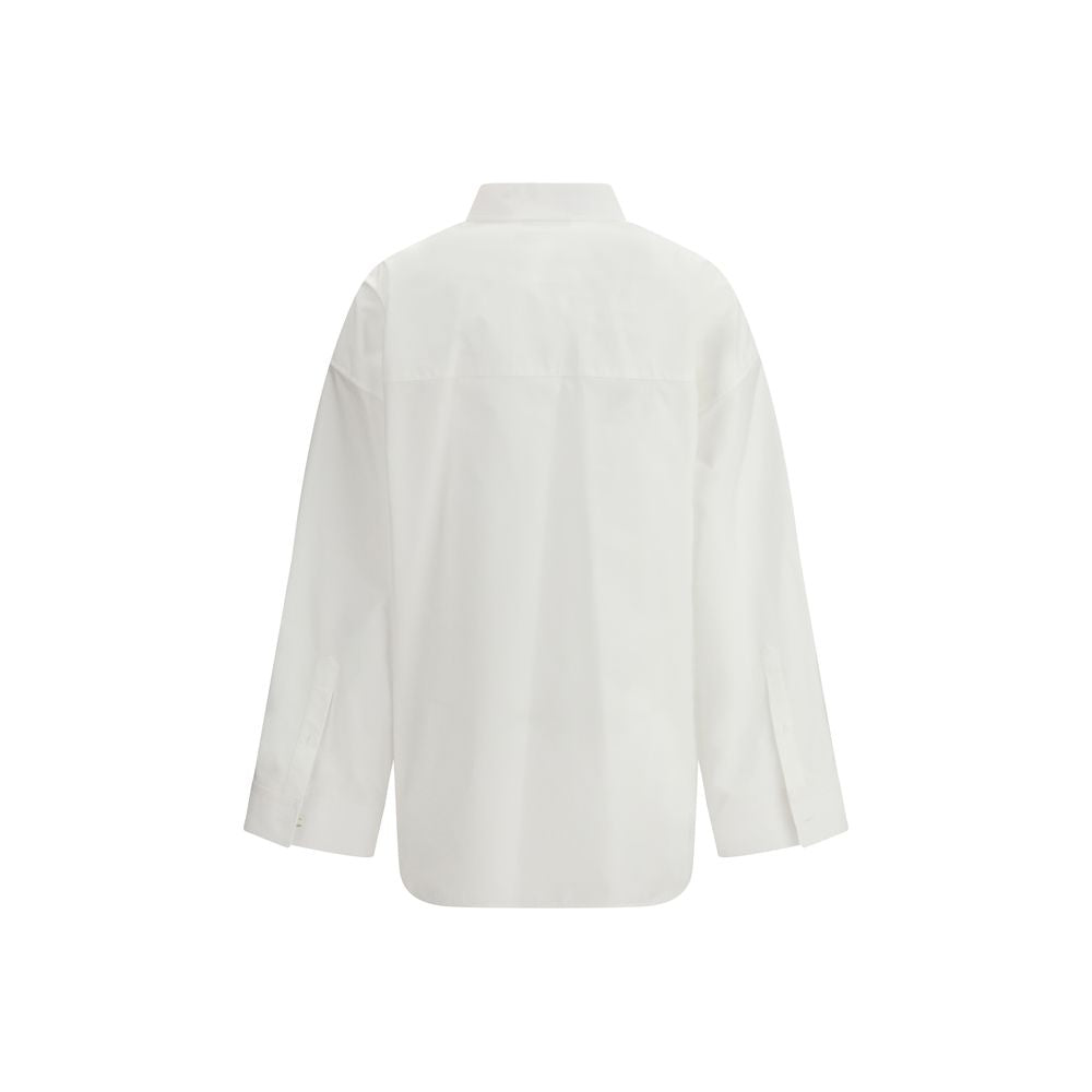 White Cotton Dress Shirt Balenciaga