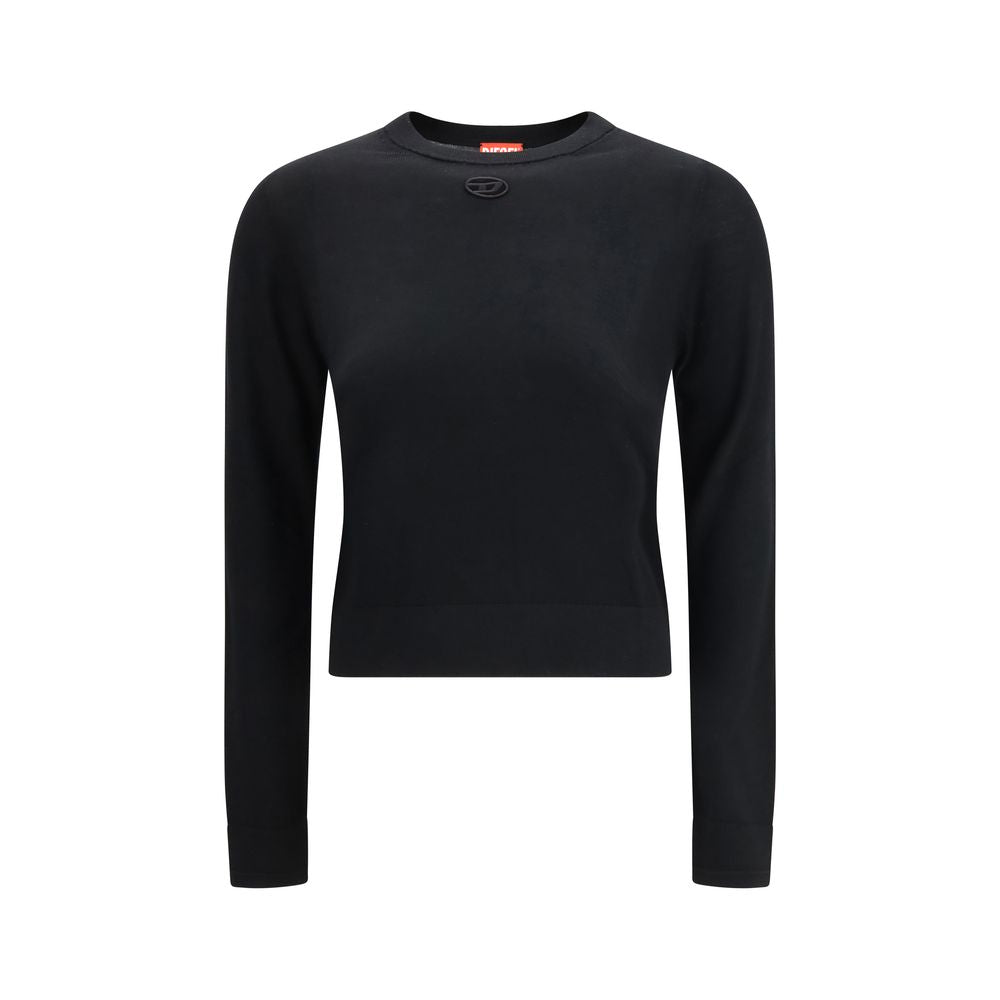 Black Wool Sweatshirt