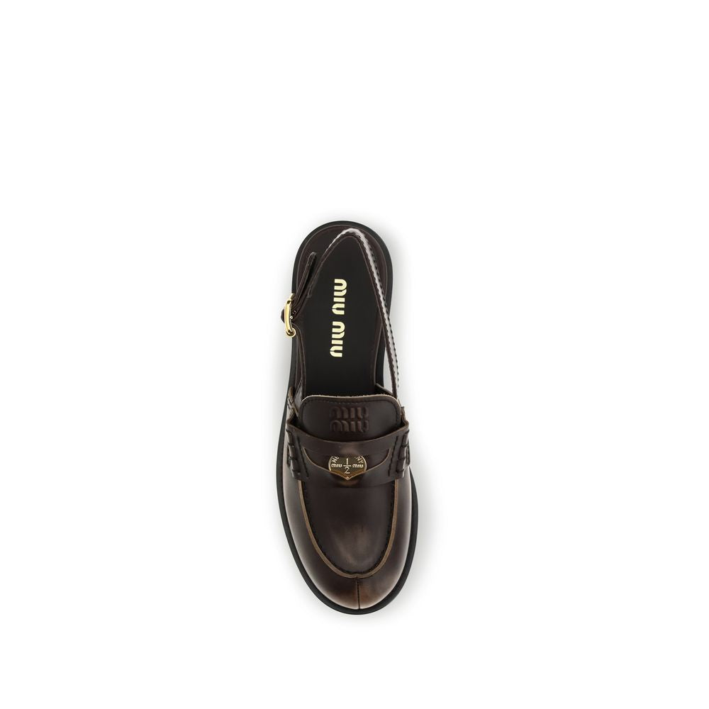 Brown Calf Leather Bos Taurus Slip-On Loafers-thumbmail-4