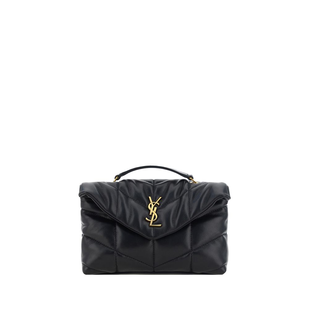 Black Lamb Ovis Aries Aries Shoulder Bag Saint Laurent