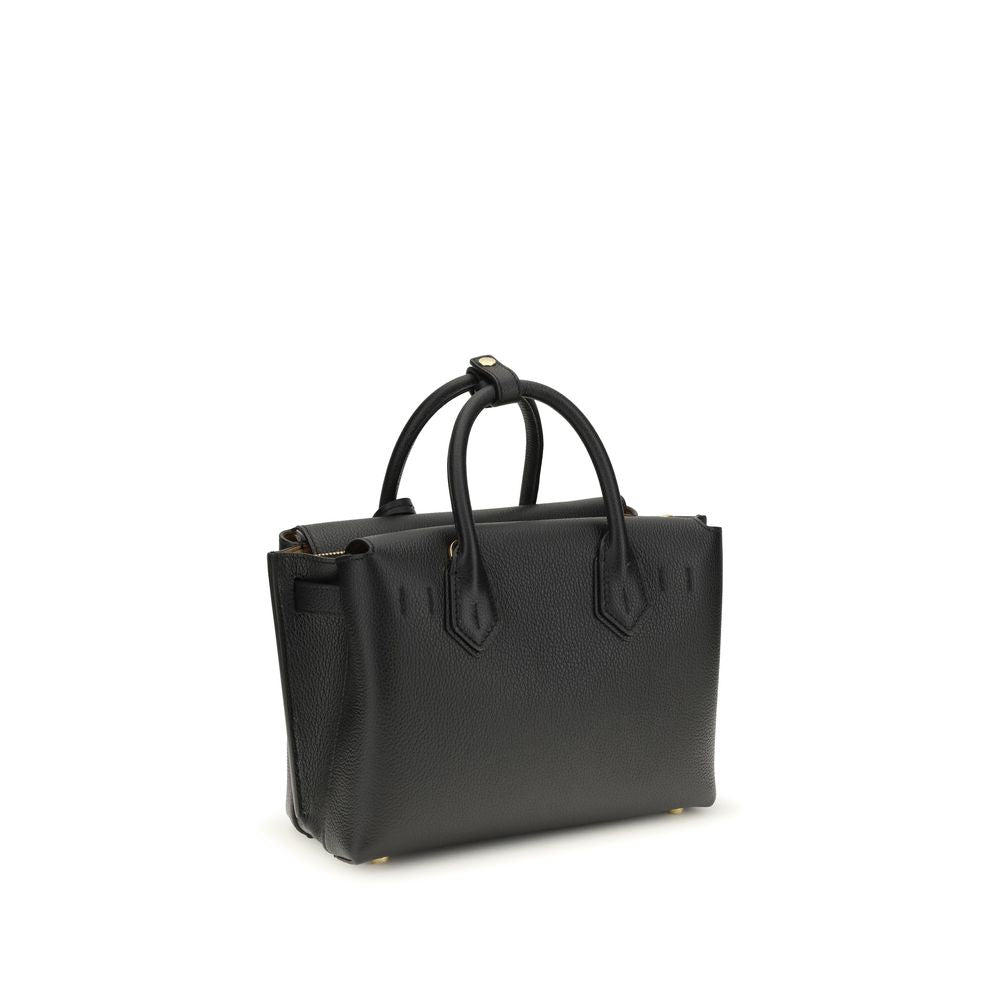 Black Calf Leather Bos Taurus Handbag-thumbmail-3