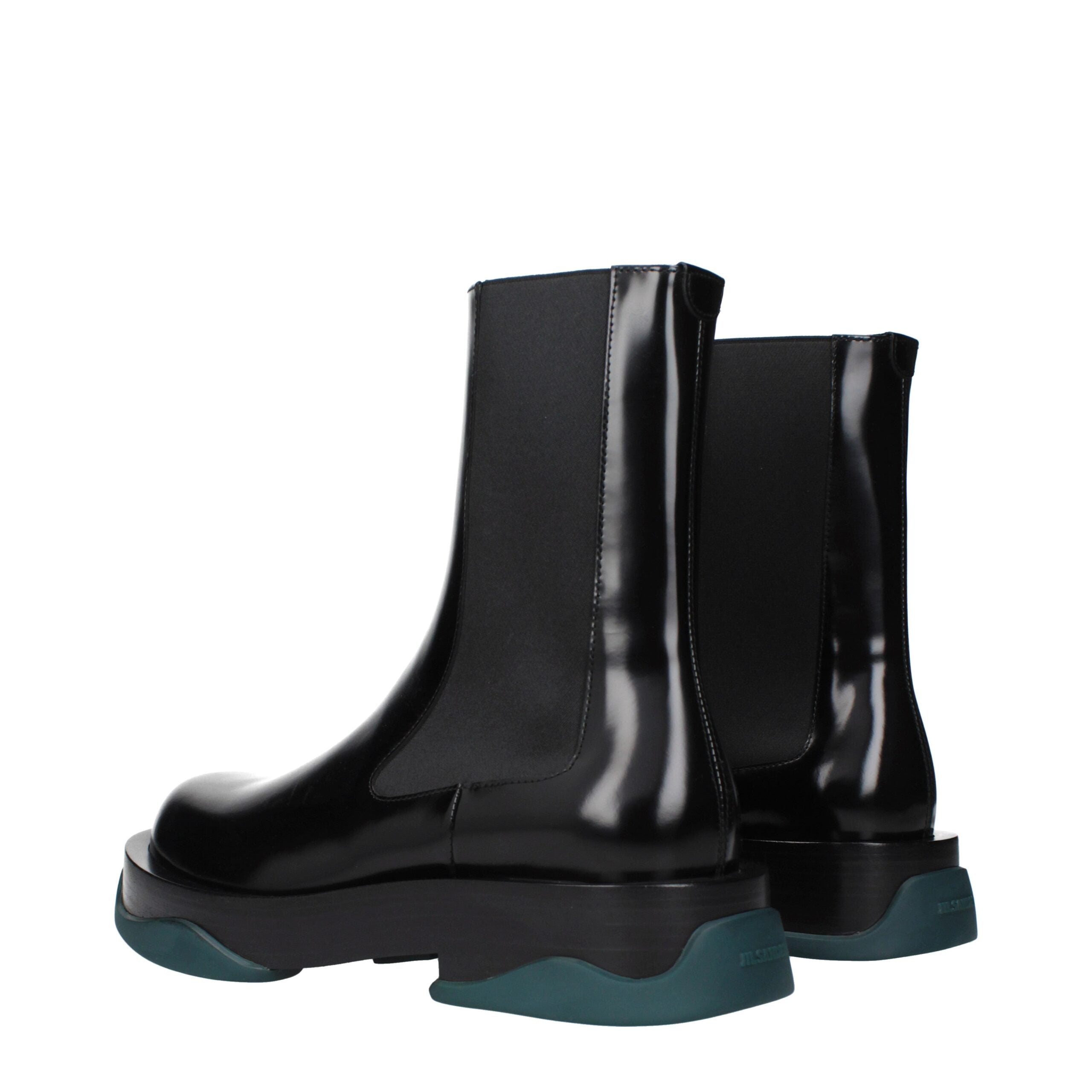 Black Leather Ankle Boots-thumbmail-4