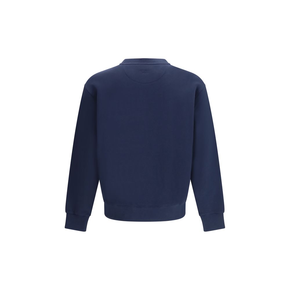 Blue Cotton Sweatshirt