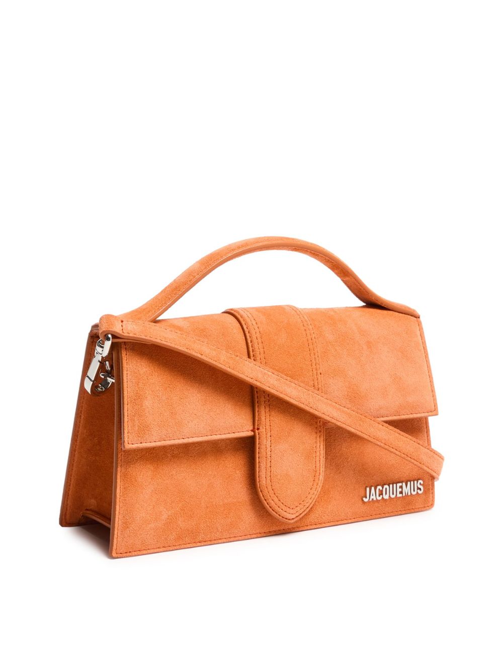 Terracotta Leather Le Grand Bambino Handbag Jacquemus