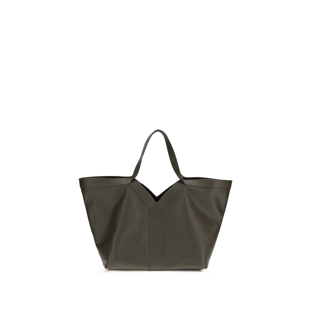 Bicolor Calf Leather Bos Taurus Shoulder Bag Saint Laurent