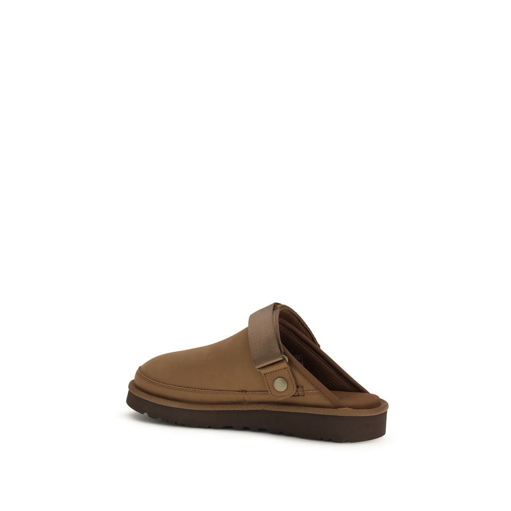 Brown Calf Leather Bos Taurus Mules-thumbmail-3
