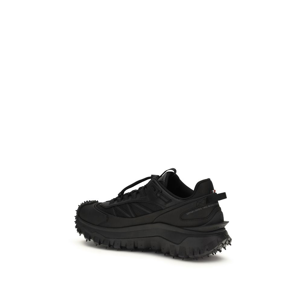 Black Polyamide Athletic Sneakers-thumbmail-3