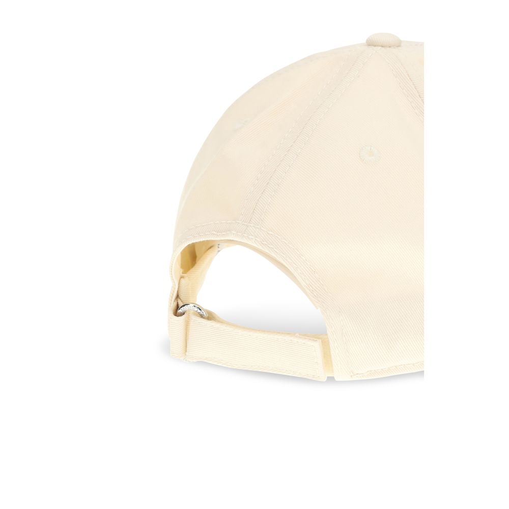 Beige Cotton Cap (Baseball Hat)-thumbmail-3