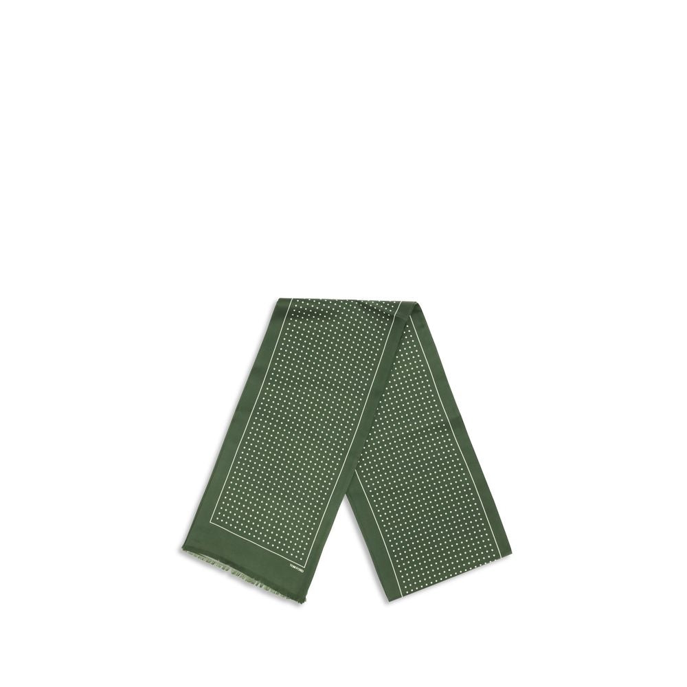 Bicolor Silk Scarf Tom Ford