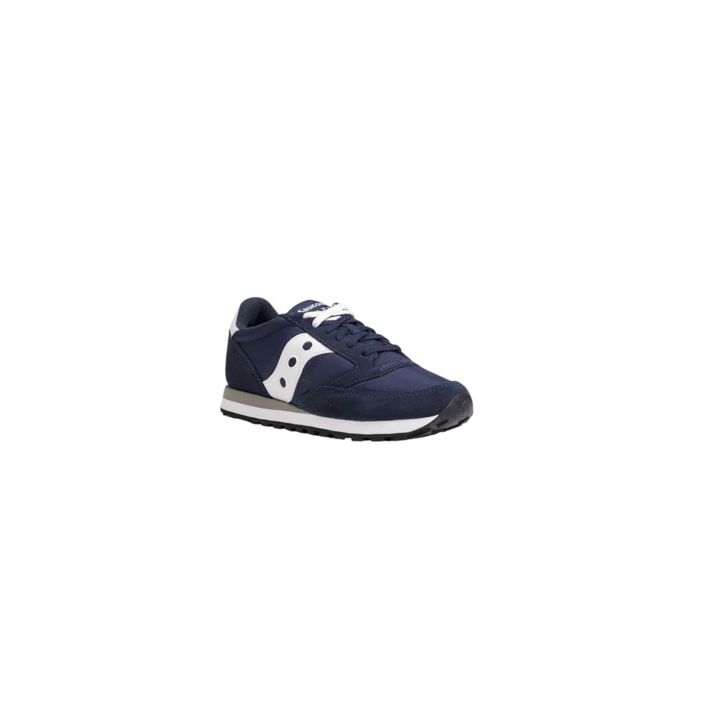 Blue Suede Leather Low Top Sneakers Saucony