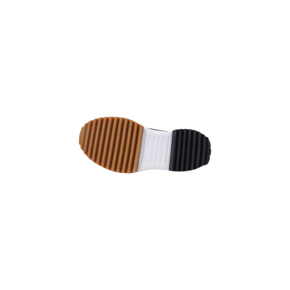 Black And White Fabric Chunky Sneakers-thumbmail-5