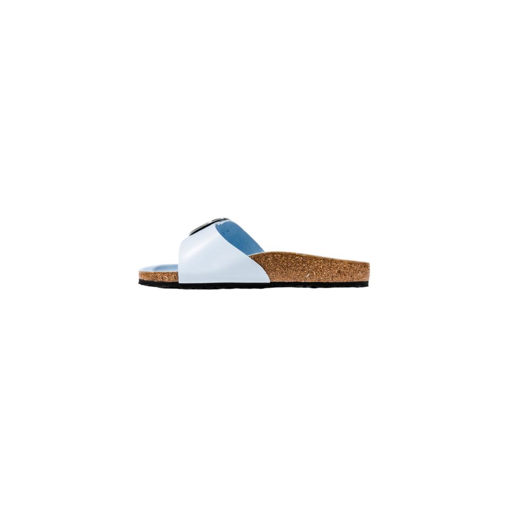 Blue Artificial Leather Flat Sandals-thumbmail-3