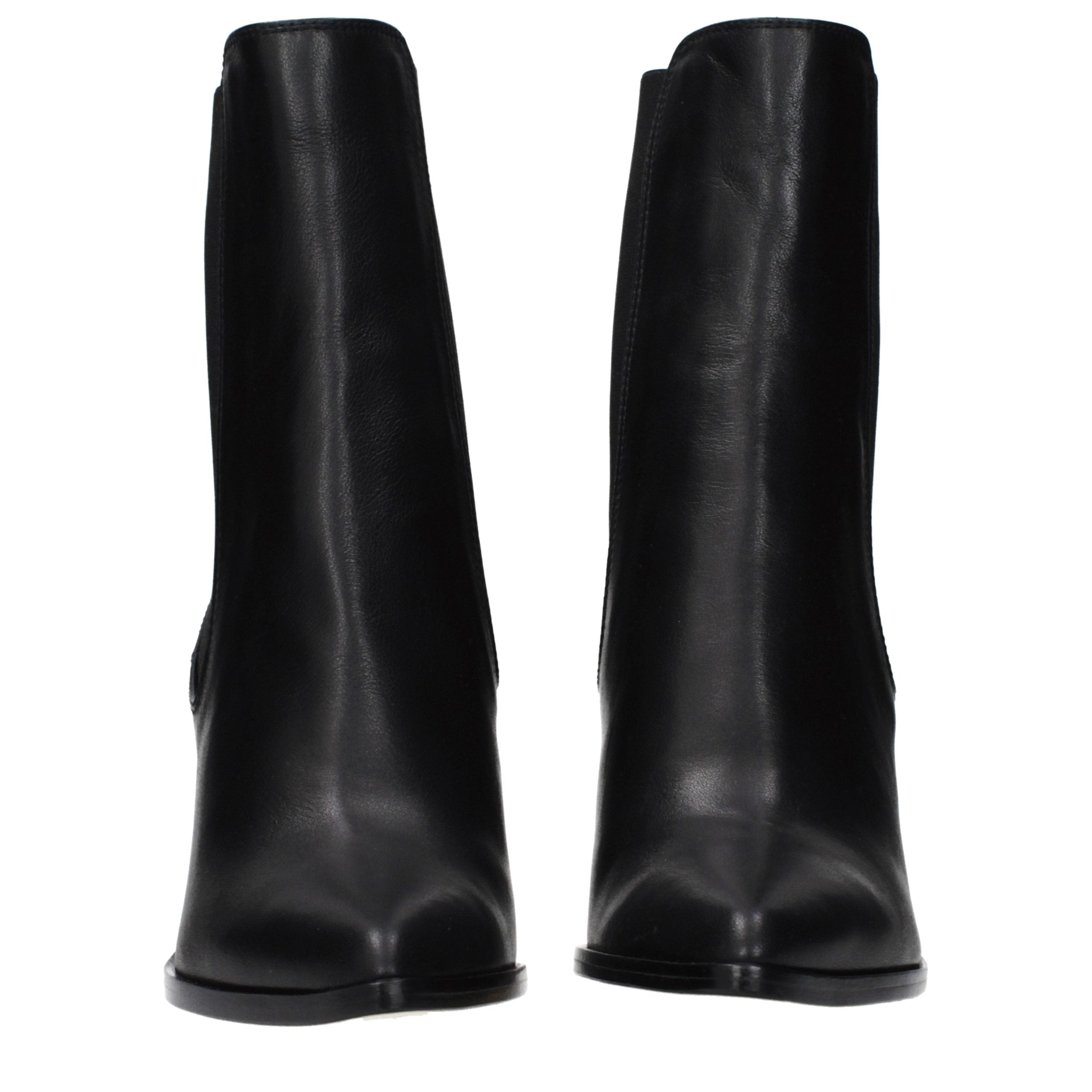 Black Leather Ankle Boots-thumbmail-3