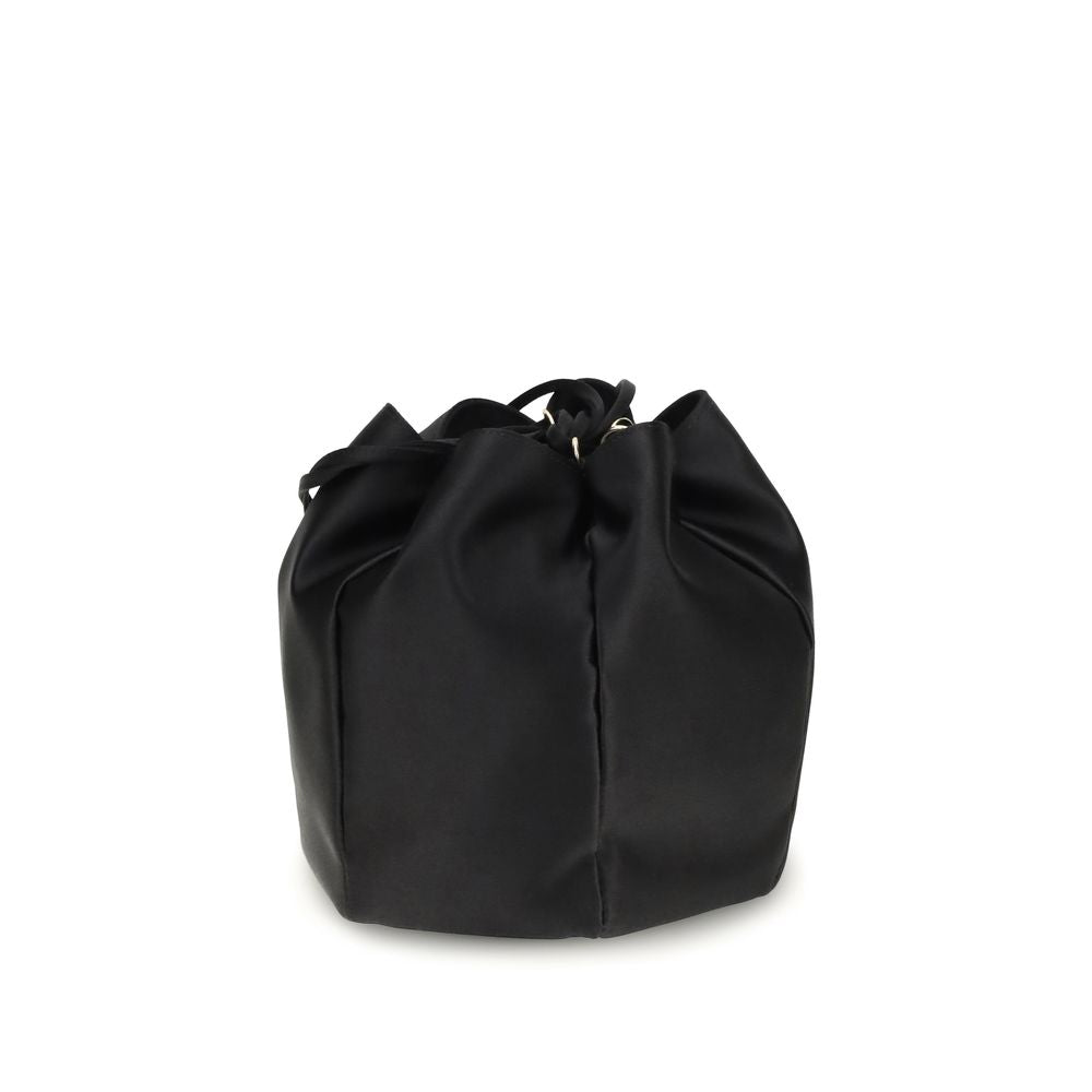 Black Silk Backet Bag-thumbmail-3