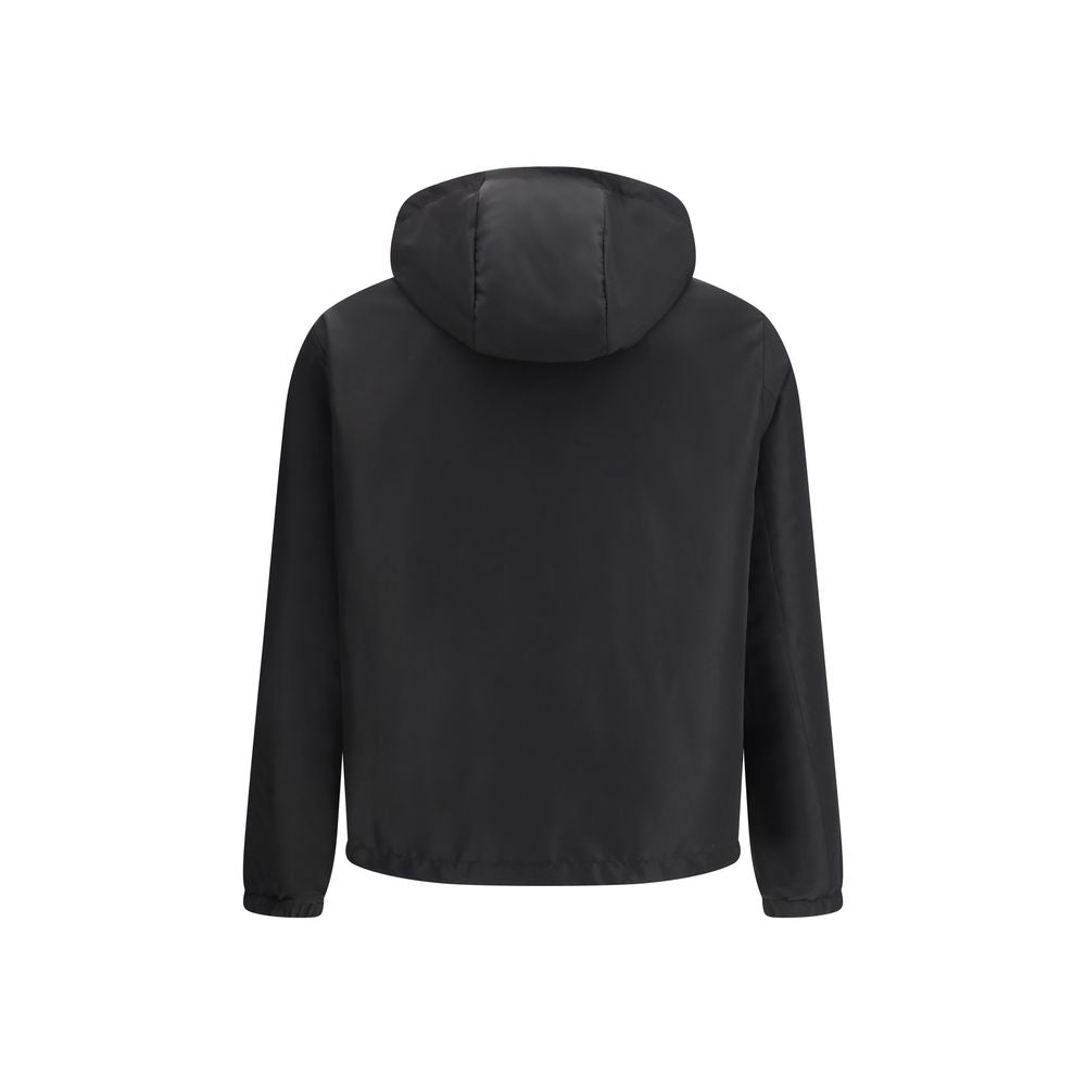 Black Polyester Shell Jacket Fendi