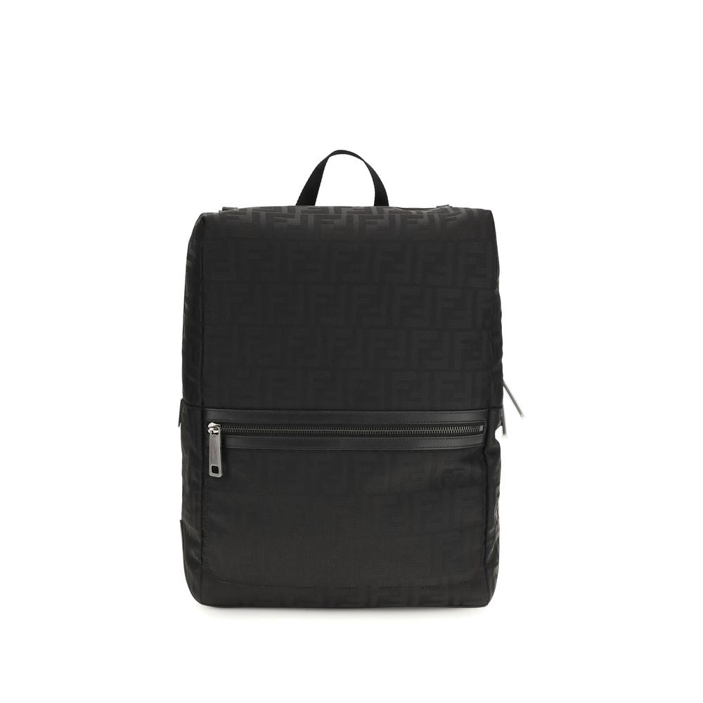 Black Nylon Backpack