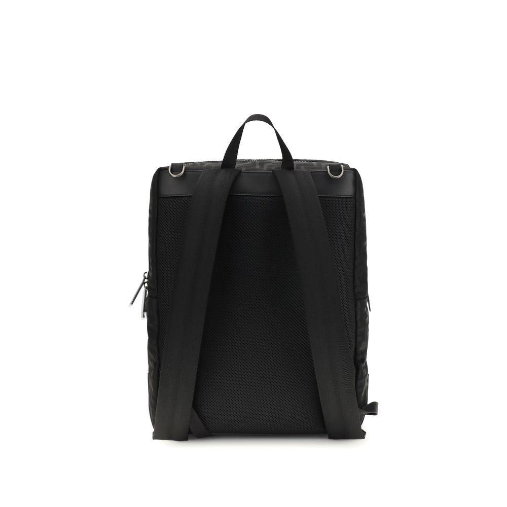 Black Nylon Backpack