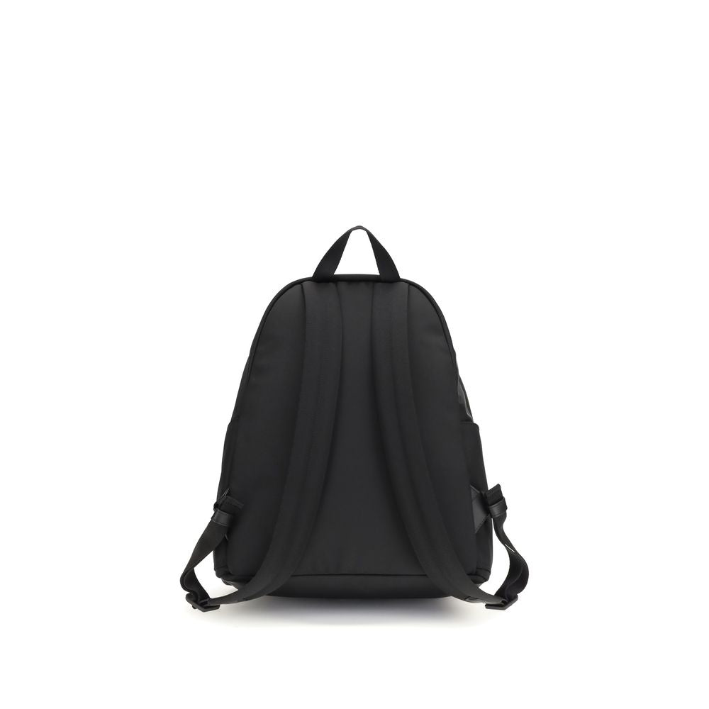 Black Fabric Backpack