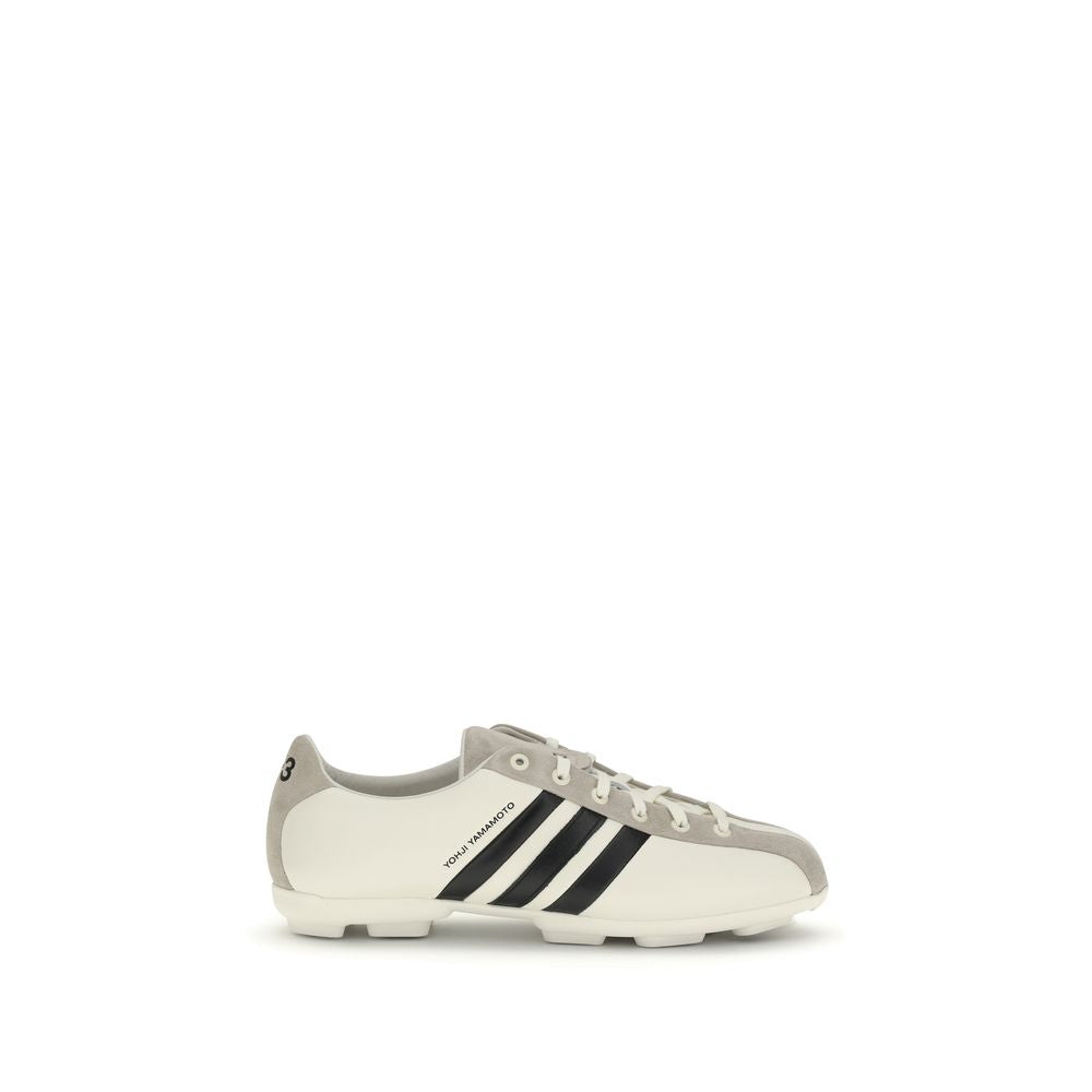 White Calf Leather Bos Taurus Athletic Sneakers Y-3