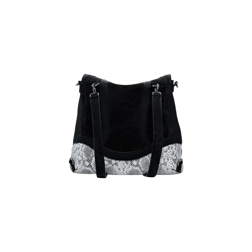 Black Polyethylene Backpack-thumbmail-3