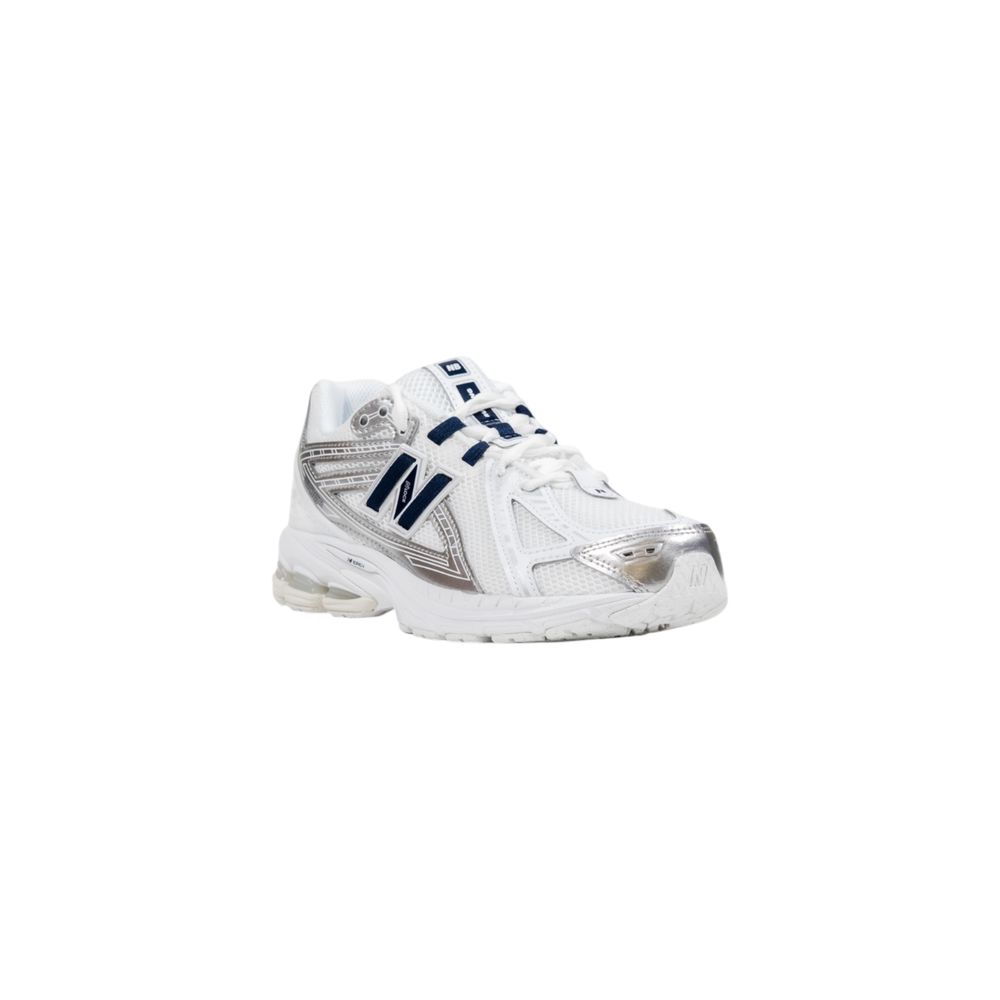 White Synthetic Athletic Sneakers-thumbmail-2
