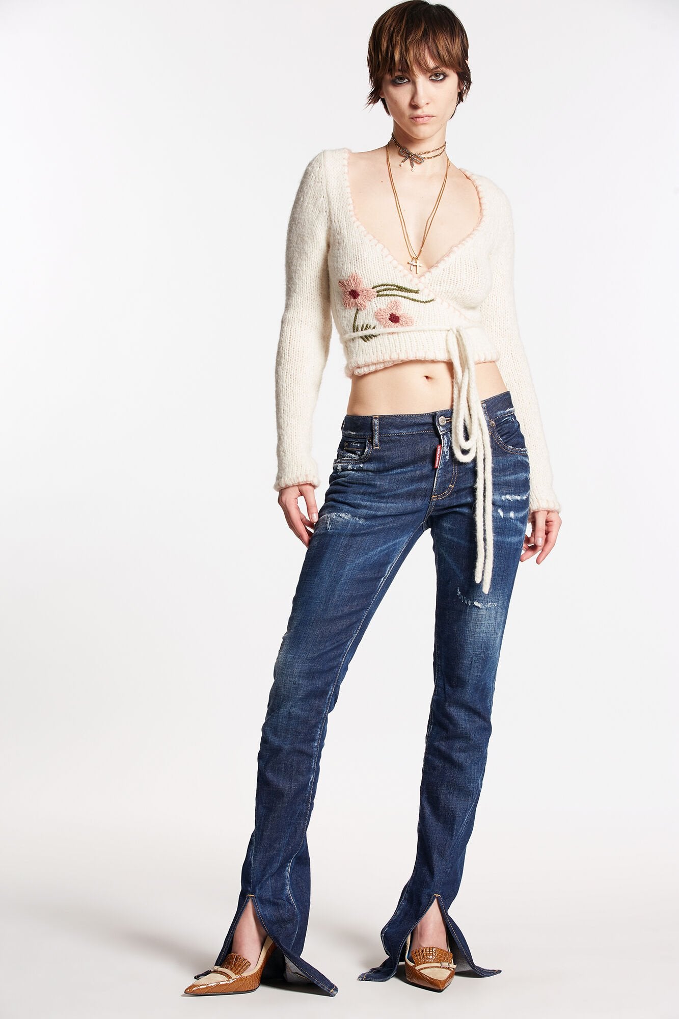 Blue Fibres Bootcut Jeans