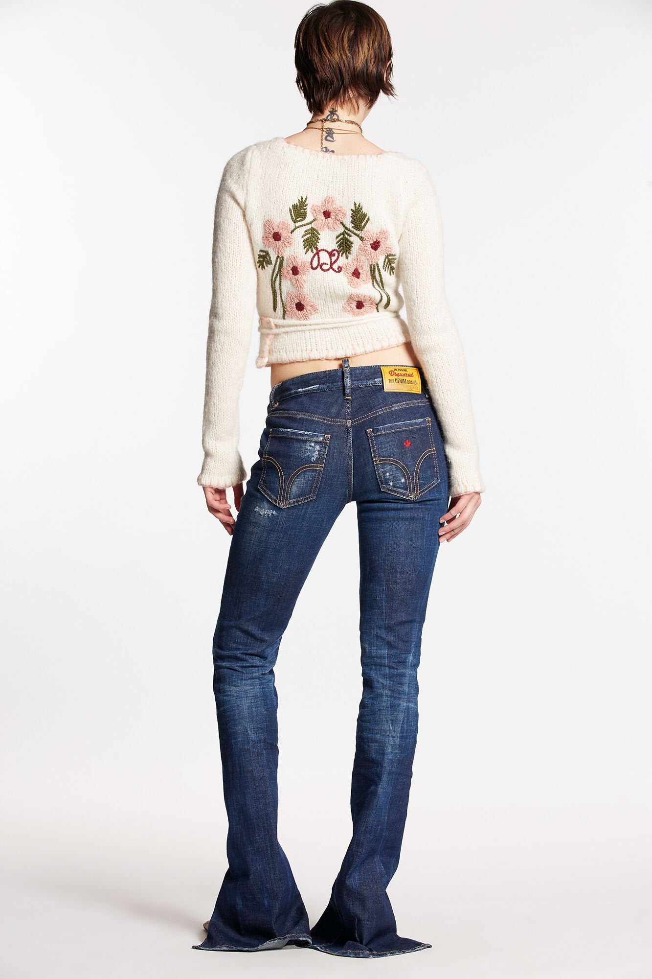 Blue Fibres Bootcut Jeans