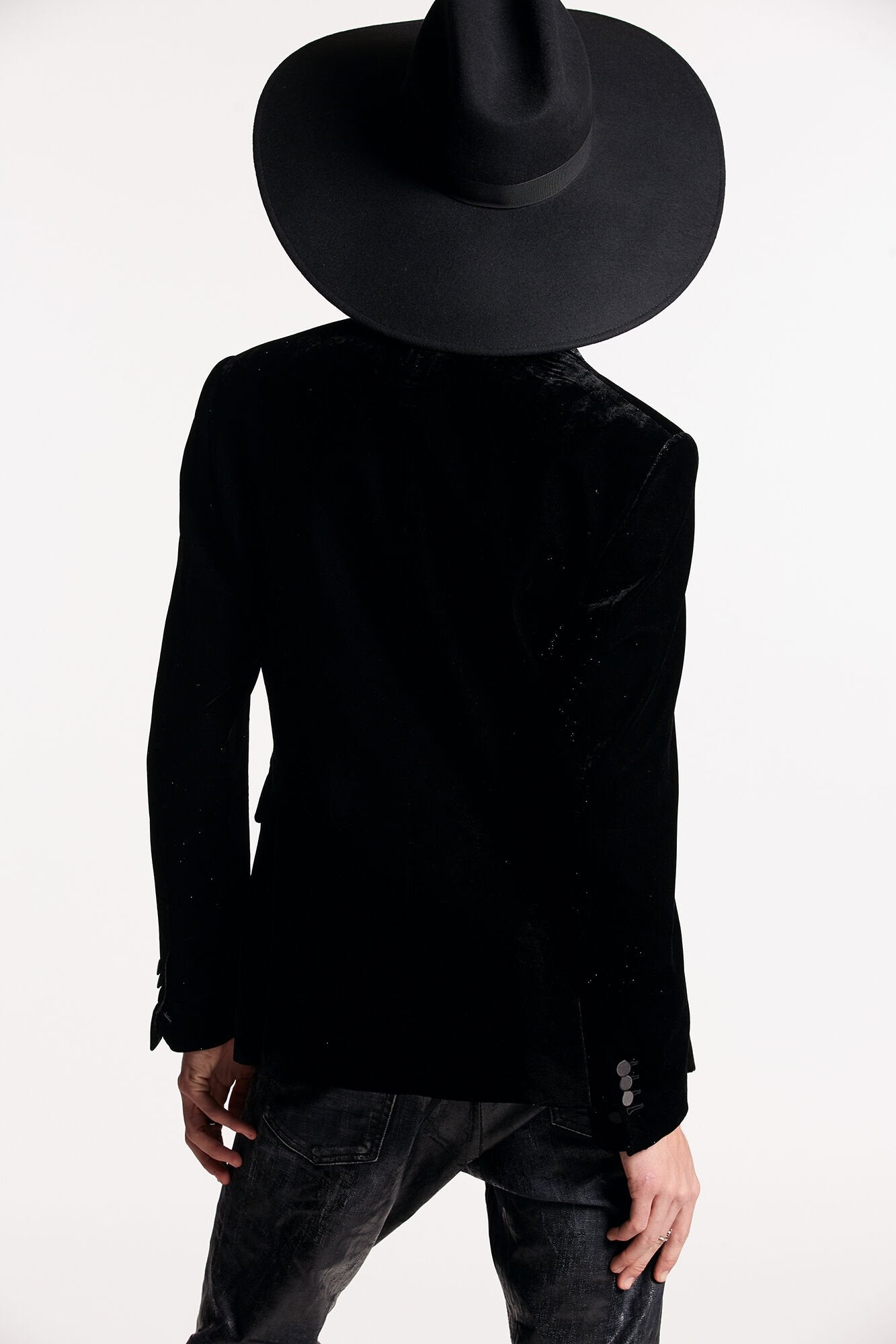 Black Fibres Blazer Dsquared²