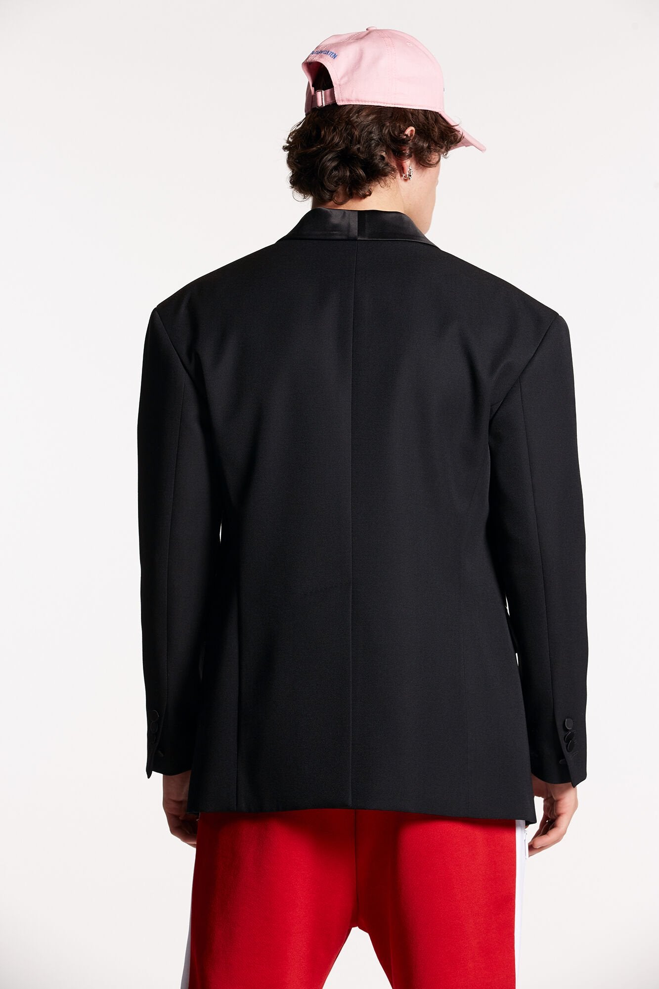 Black Fibres Blazer Dsquared²