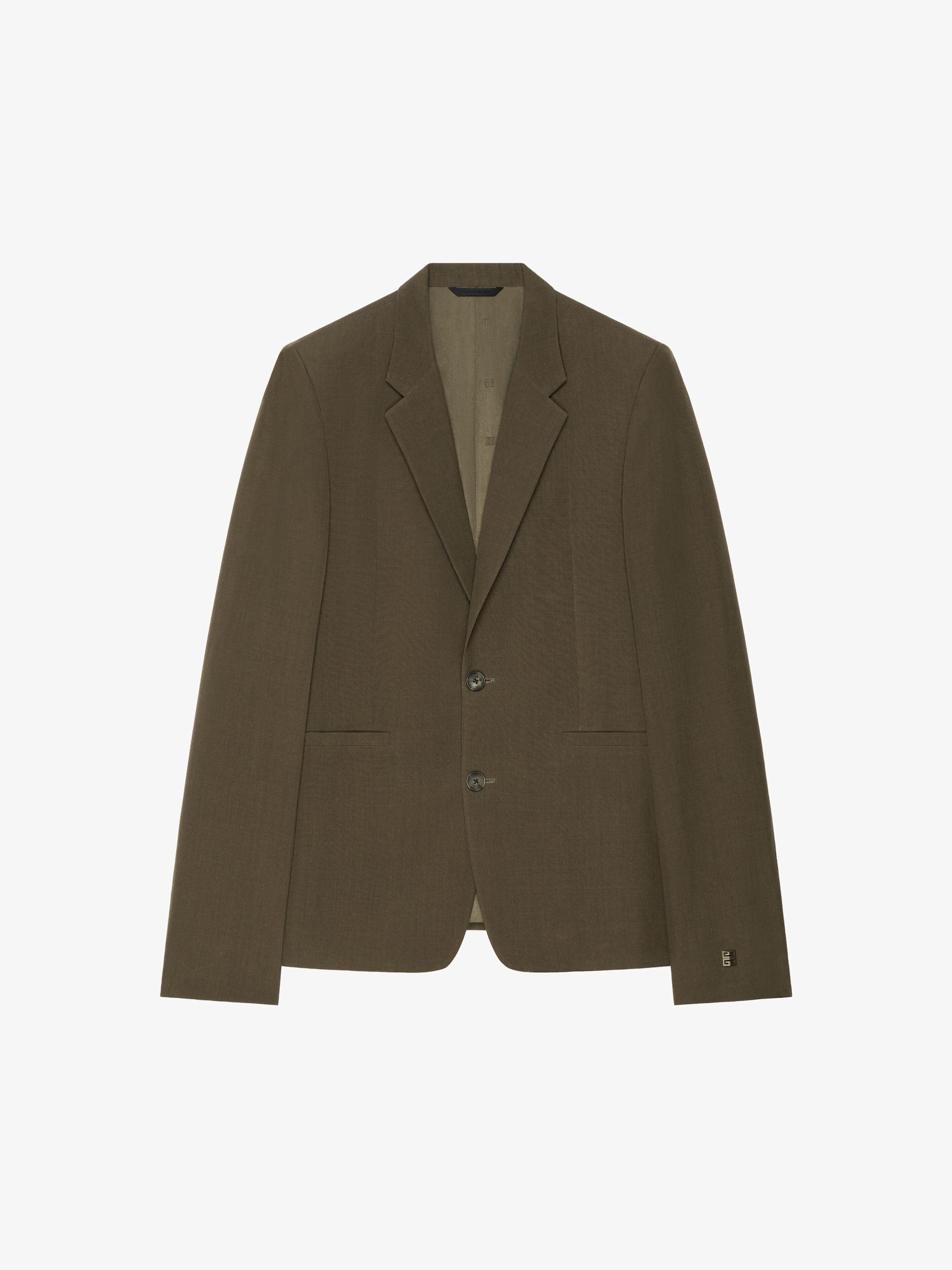 Bicolor Fibres Jackets And Coat