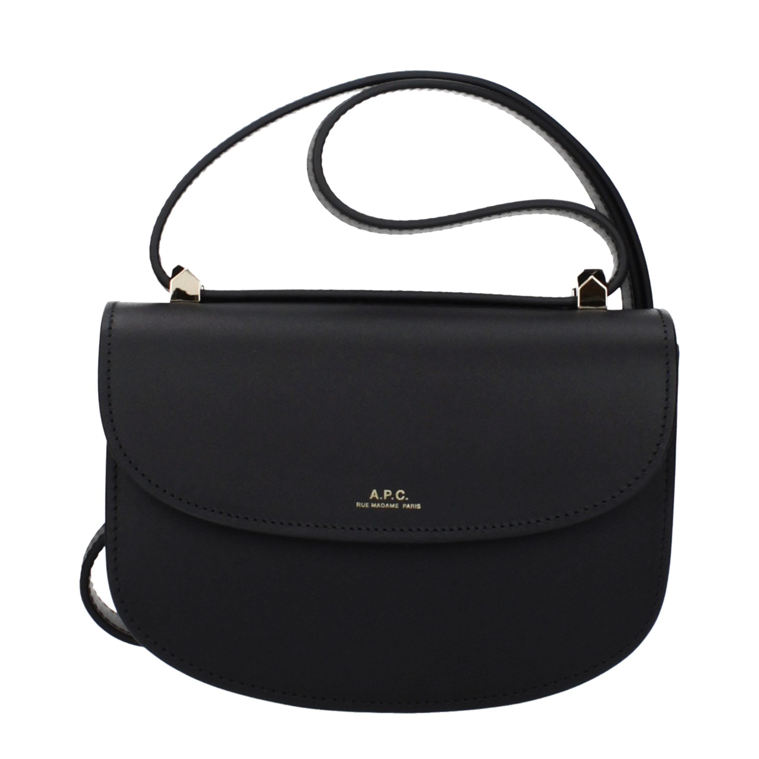 Black Leather Shoulder Bag