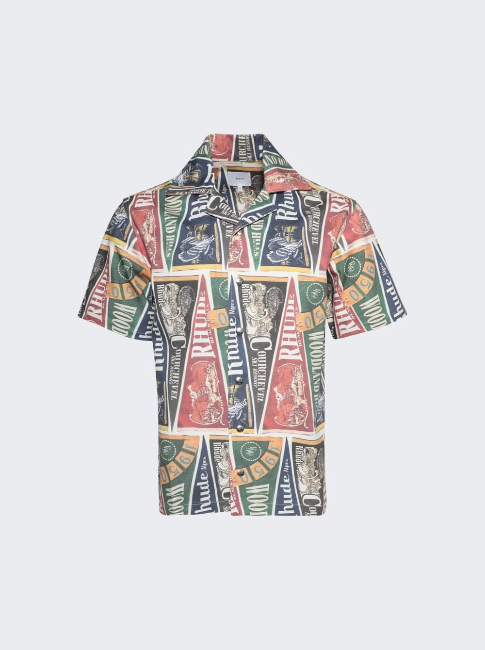 Multicolor Cotton T-Shirt Rhude