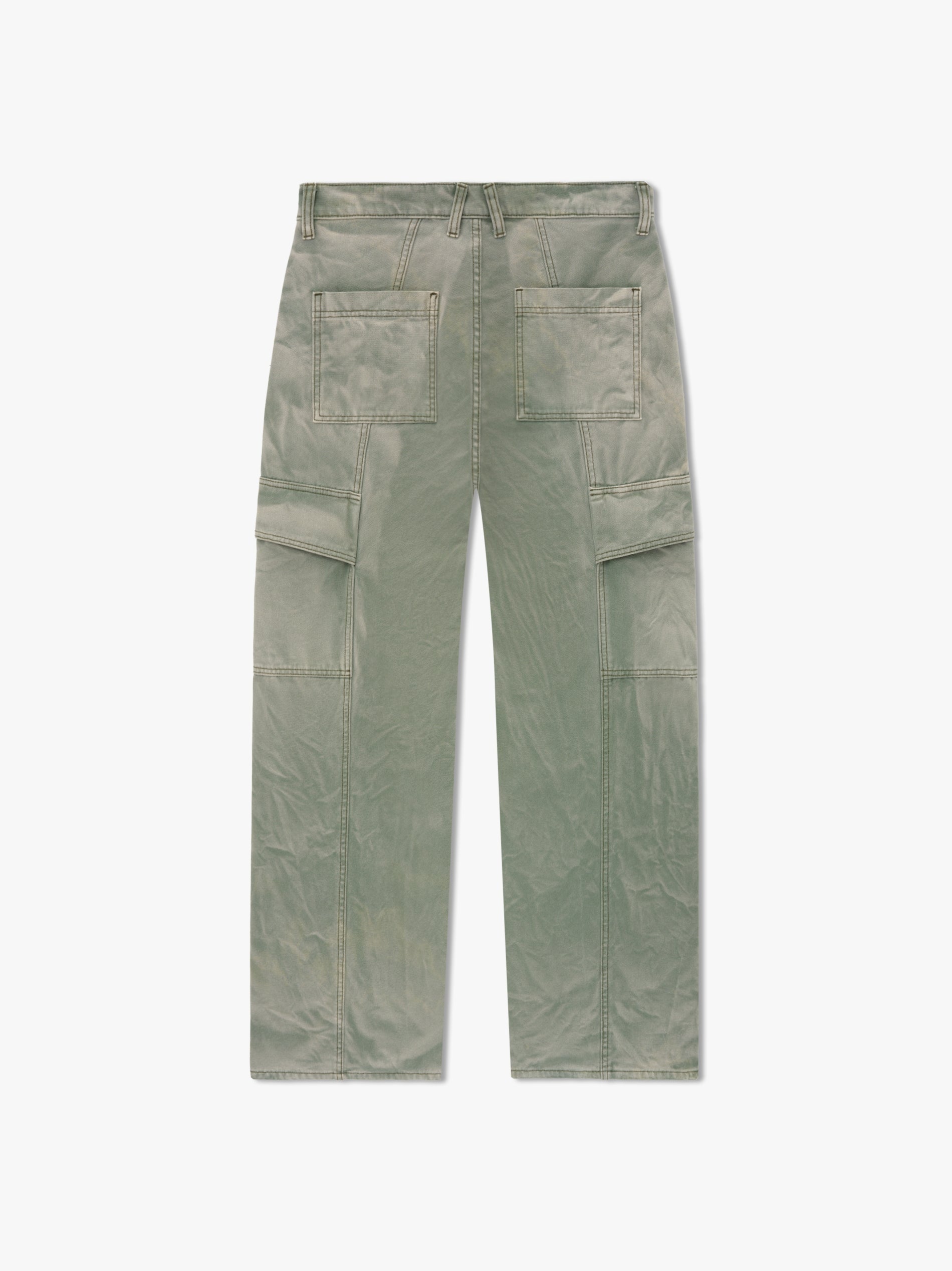 Rhude - Canvas Cargo Pants Sage Green