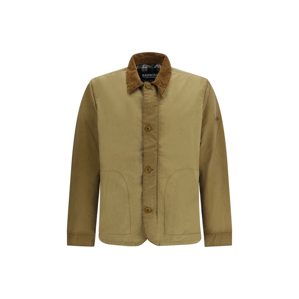 Beige Cotton Coat Barbour International