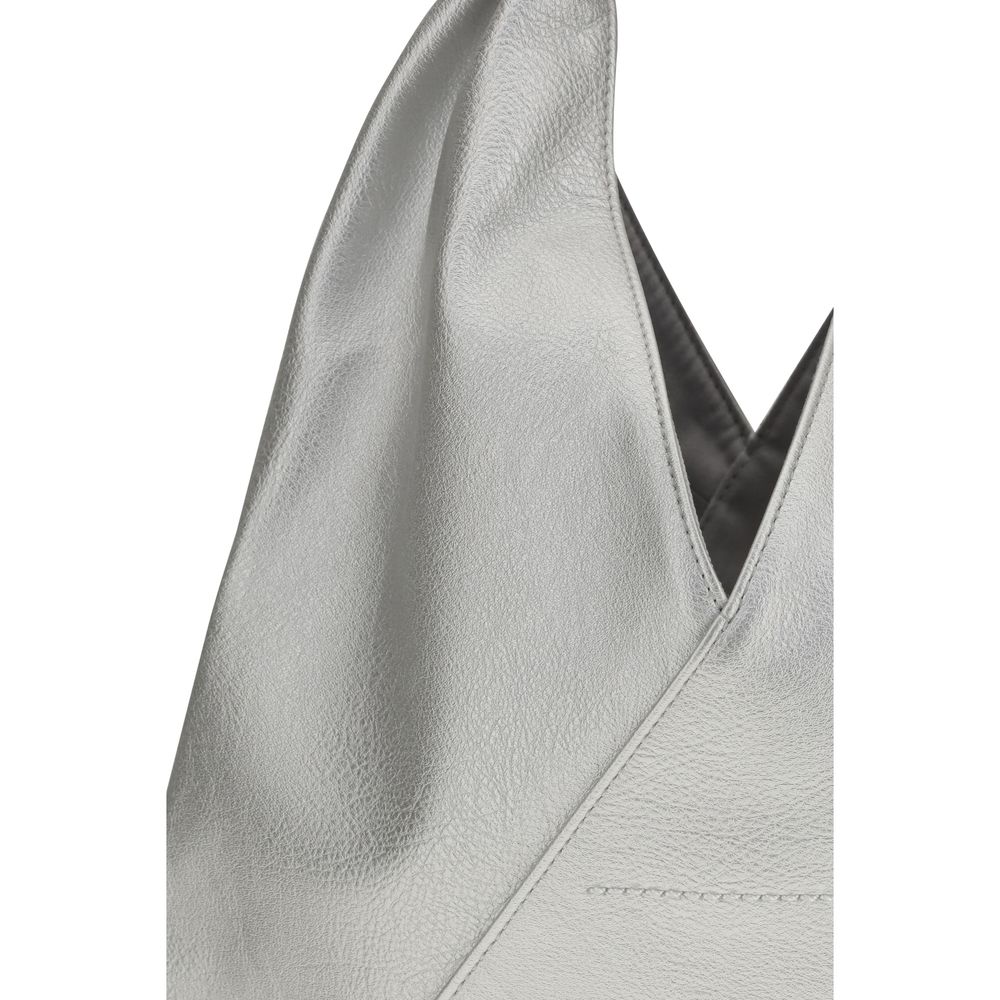 Silver Polyethylene Handbag-thumbmail-4